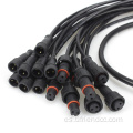 IP67 Waterproof 2/3/4PIN M8/M12 Cable de conector